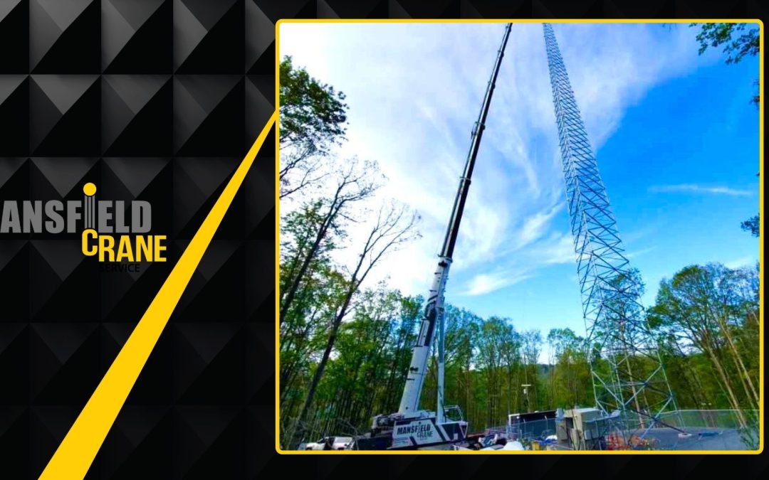 Stacking a 300’ cell tower