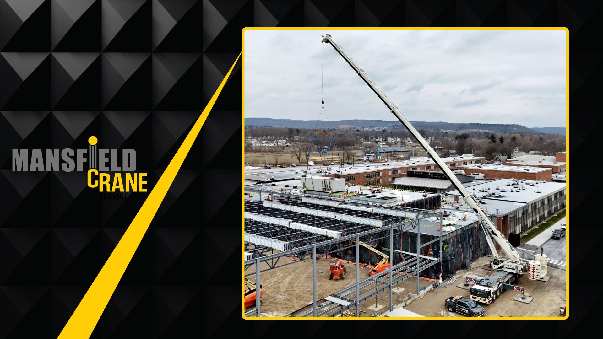 500-ton Crane In Action