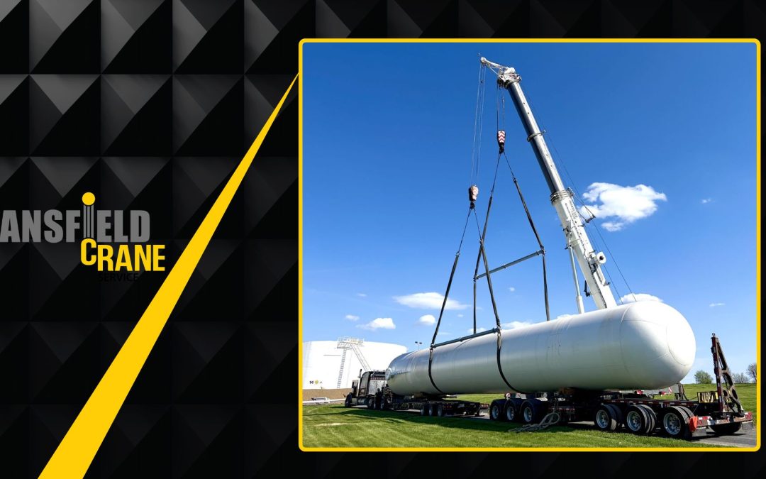 Unloading an LPG tank