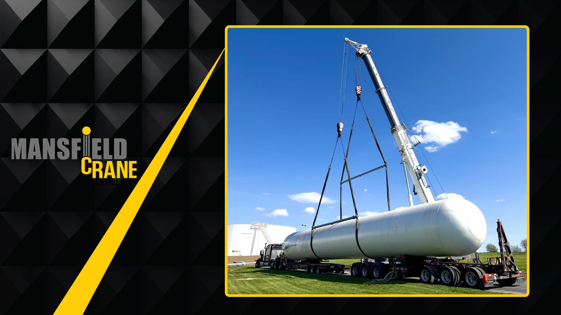 Unloading an LPG tank